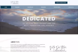 Vista Del Mar Medical Group Ventura County nephrology WordPress showcase