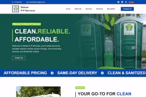 Deluxe P-P: WordPress Chicago Portable Toilet Site