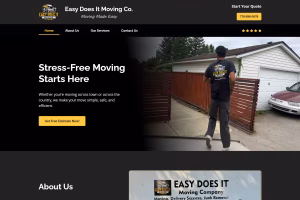 Easy Does It Moving location pages for Burnaby, Surrey, Coquitlam, and Vancouver — Elite IT