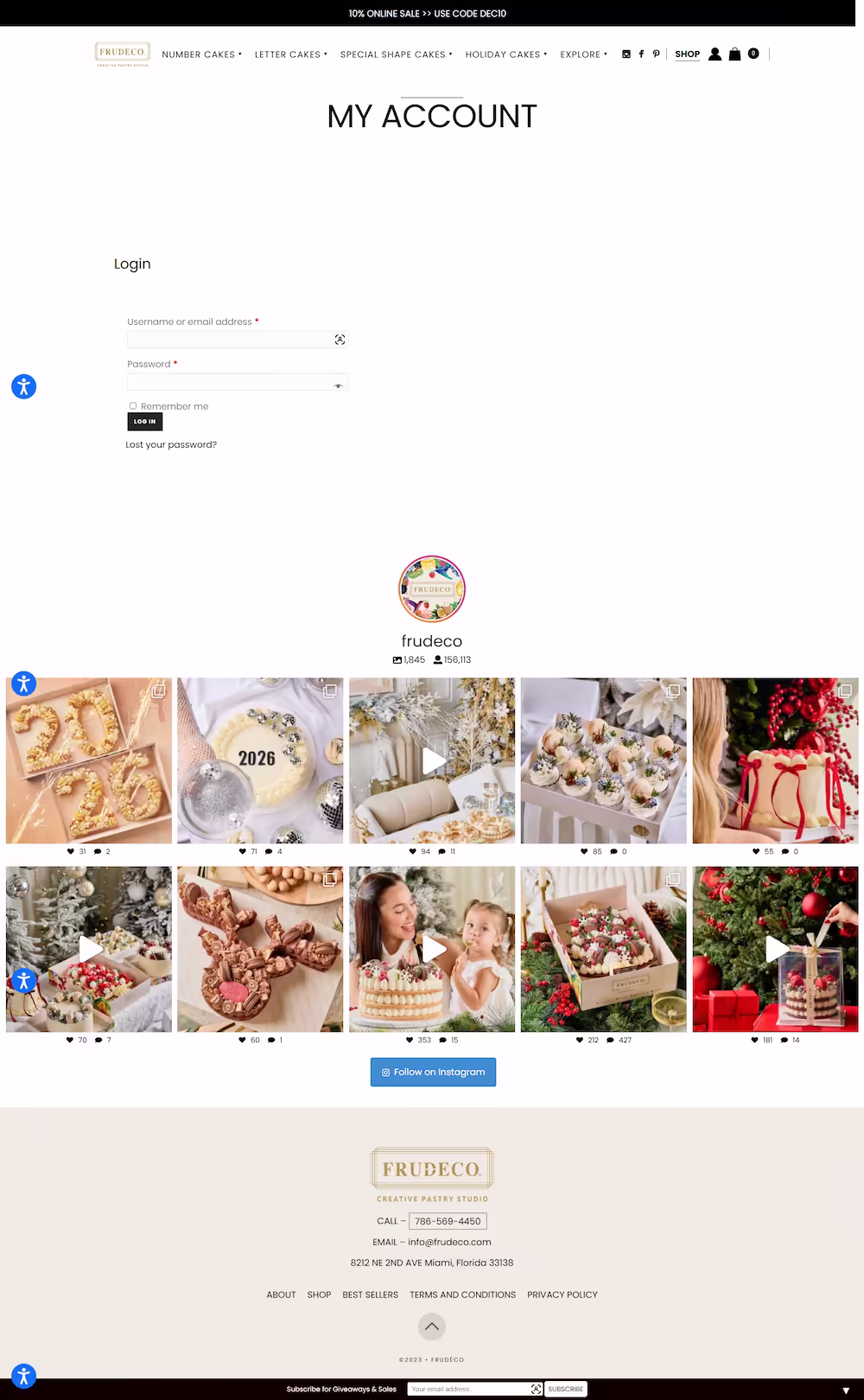 Explore category page with gender reveal, baby shower, graduation, and engagement cake collections — Frudeco