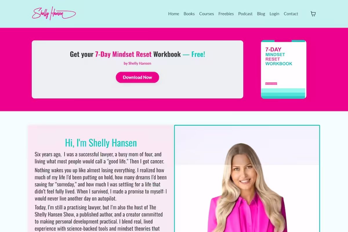 Bestlife Enterprises hero with Shelly Hansen cancer survivor story, Canada