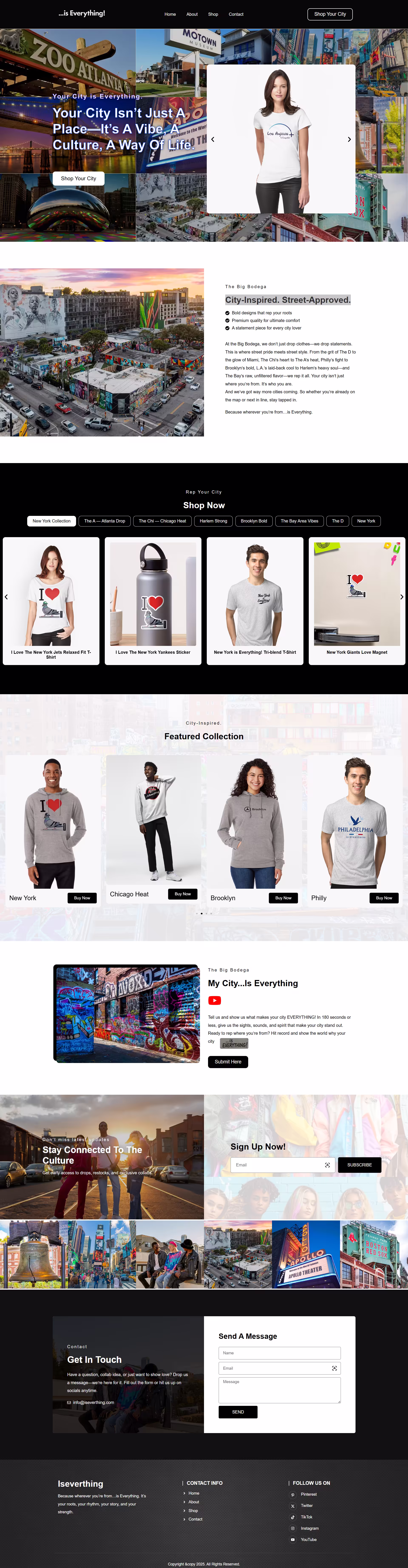 Iseverthing landing page - Elite IT Solutions