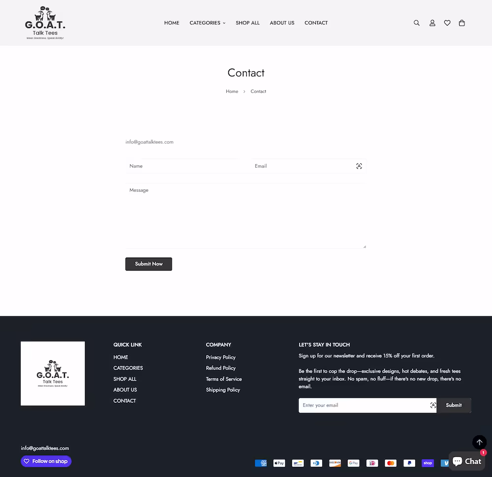 Product page for pancakes vs waffles debate graphic tee — GOAT Talk Tees US eCommerce