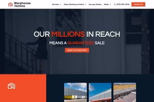 Warehouse Hotline — Denver industrial brokerage WordPress site