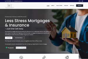 RG Financial Services — mortgage adviser WordPress site, UK