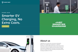 Charge Wave landing page - Elite IT Solutions