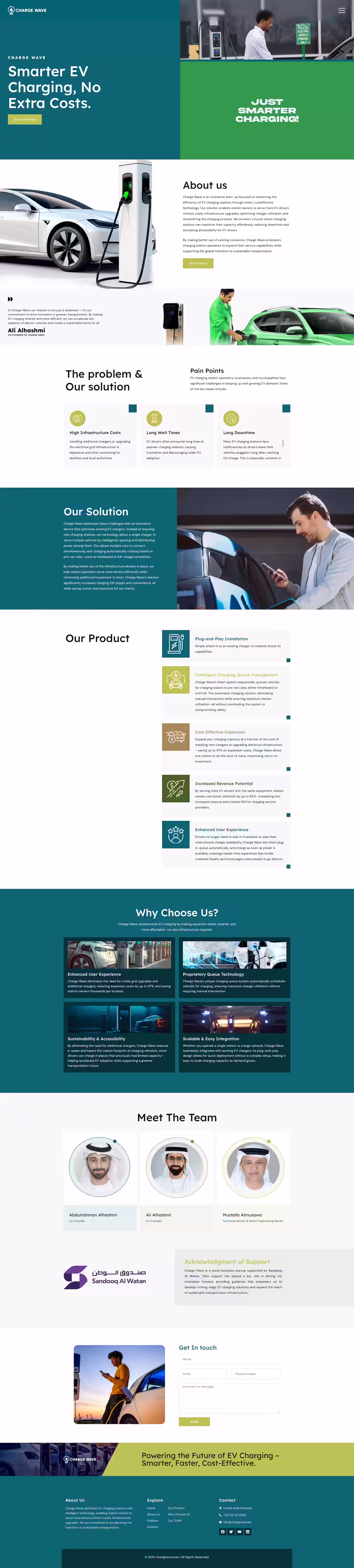 Charge Wave landing page - Elite IT Solutions