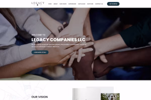 Legacy Companies Llc landing page - Elite IT Solutions