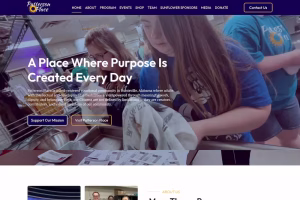 Patterson Place vocational community homepage with Huntsville Alabama Citizens