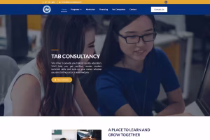 TAB Consultancy financing page with no tuition until hired explained
