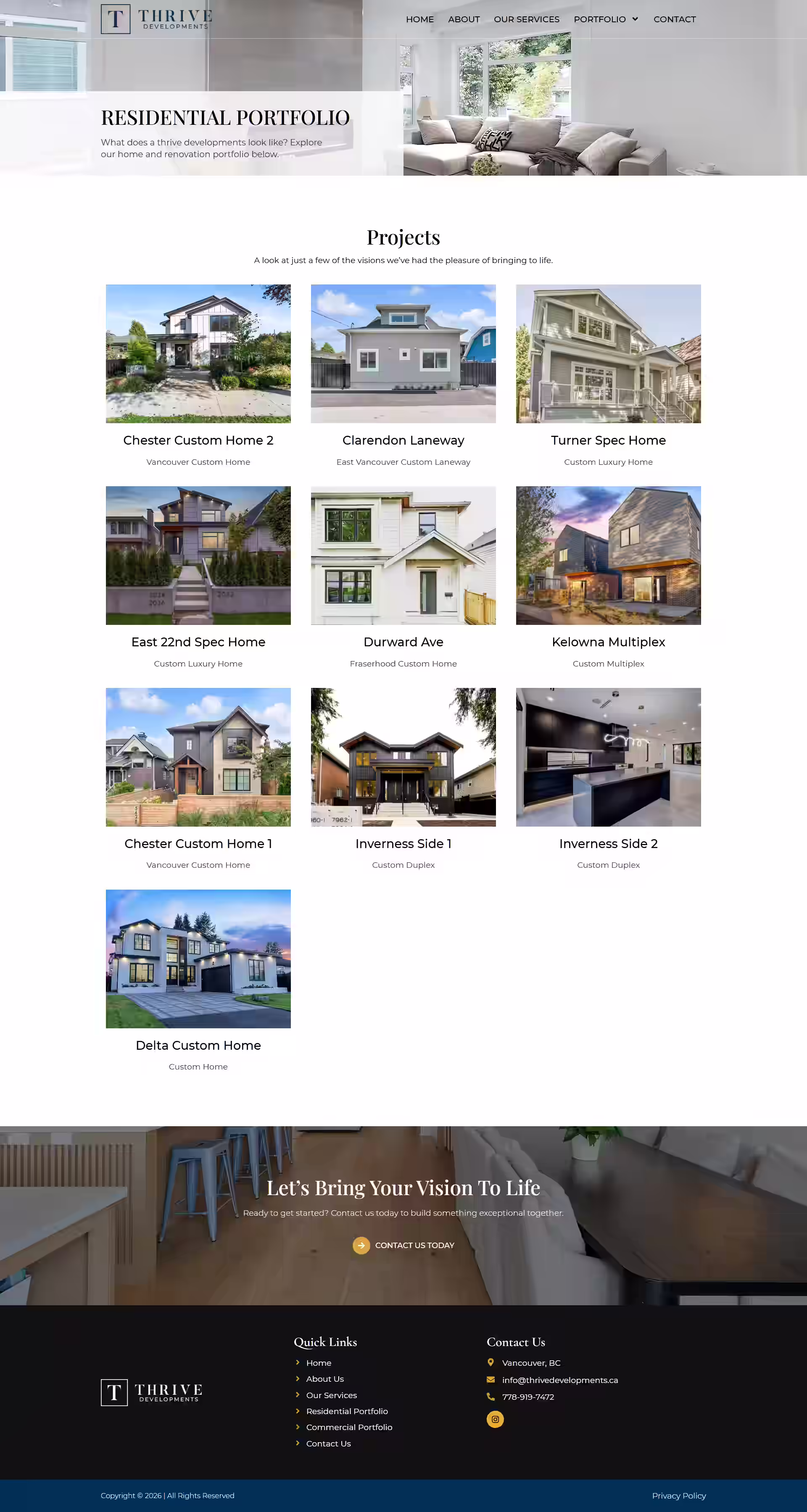 Thrive Developments commercial Lagree Studio tenant improvement case study area