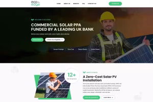 Eco Edge landing page - Elite IT Solutions