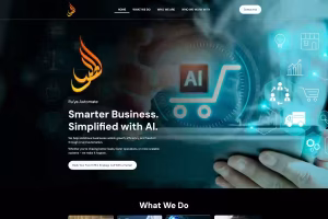 Ruya Automate landing page - Elite IT Solutions